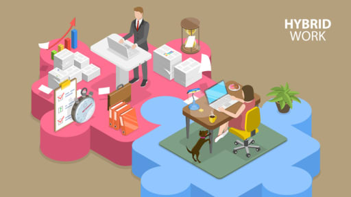 Preview image for post: Hybrid Remote Work: Models, Benefits, & Challenges Explained