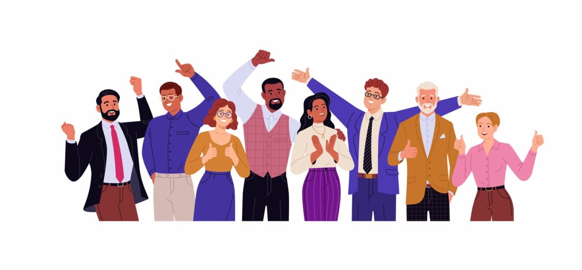 high employee morale and a positive, supportive workplace environment.