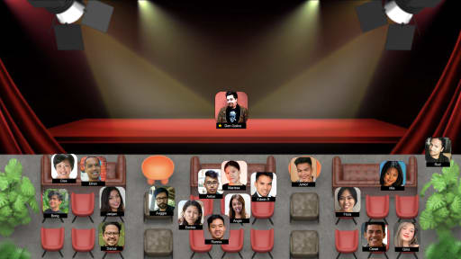 Preview image for post: How to Design Your Own Virtual Stage in Kumospace For Free