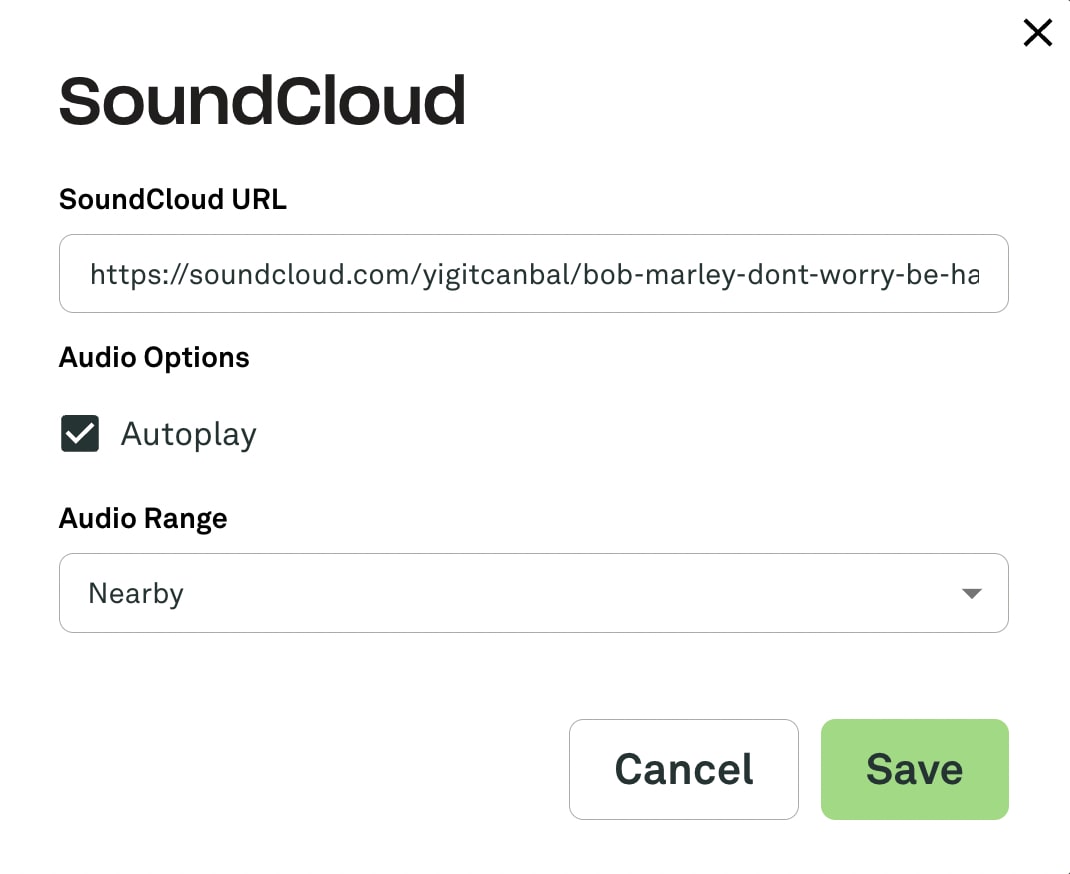 SoundcloudSettings