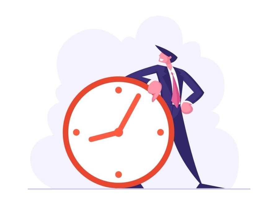 A visual representation of time blocking in a daily schedule.